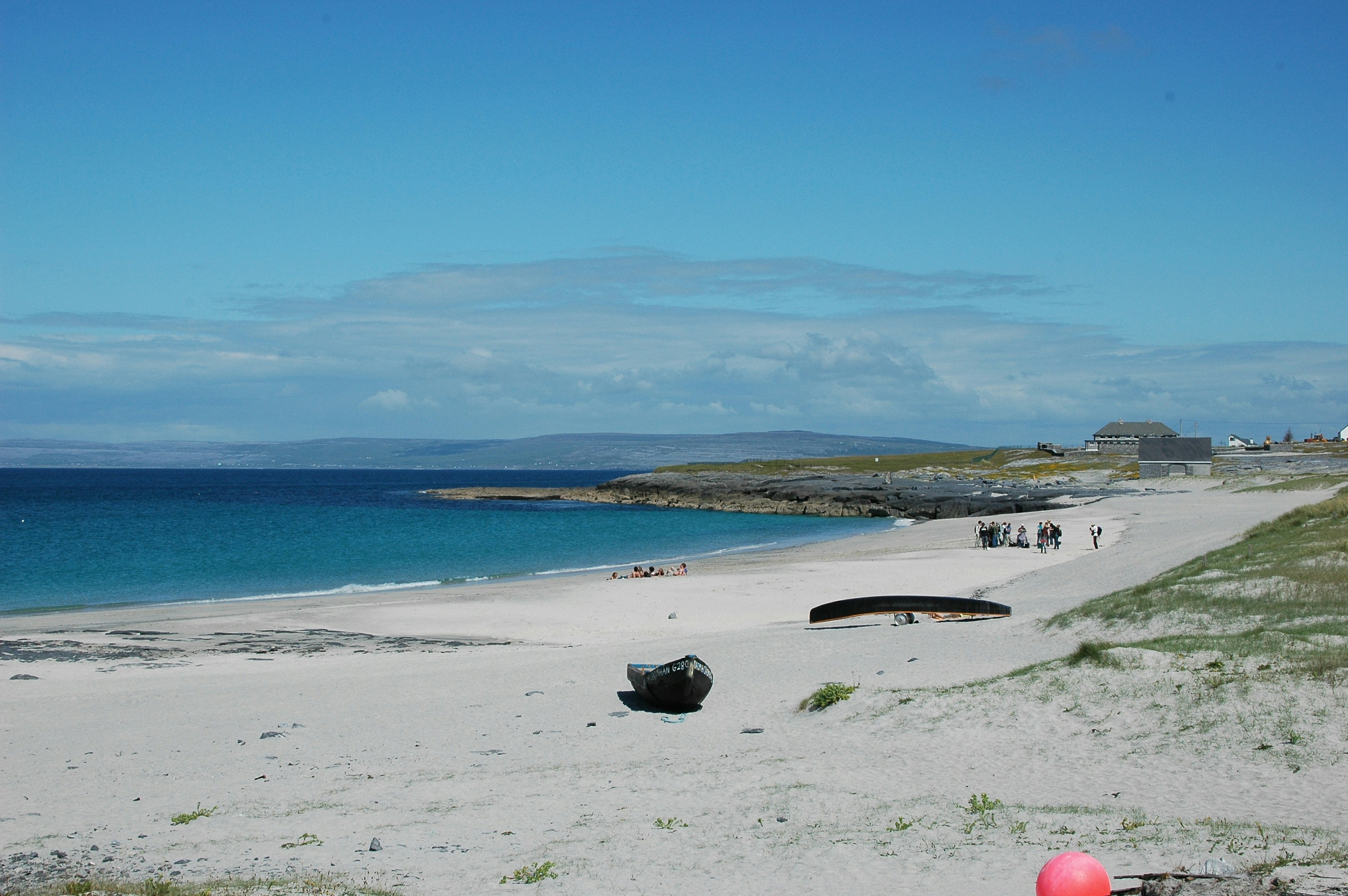 Irish coastal beach