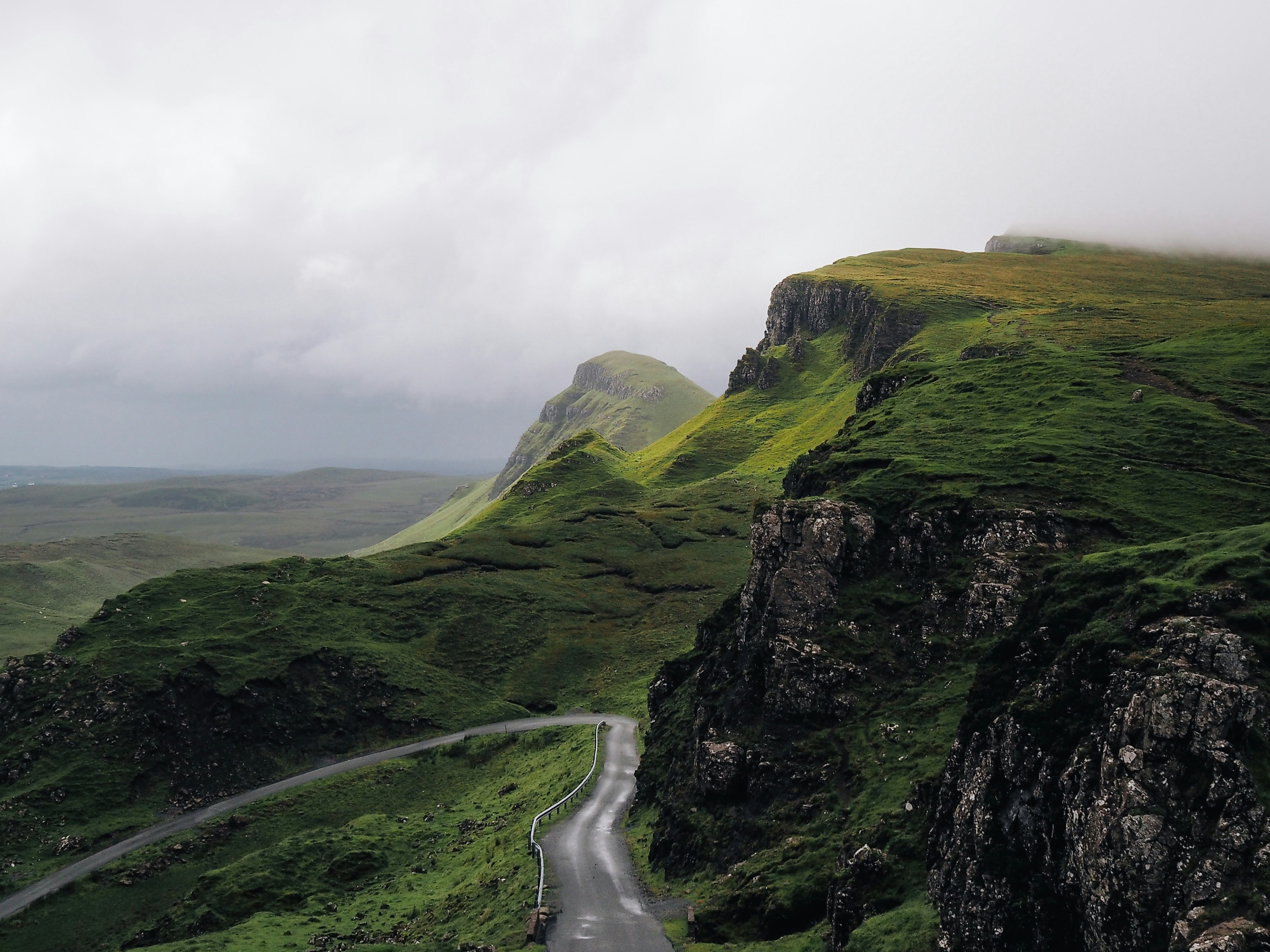 Irish mountain road
